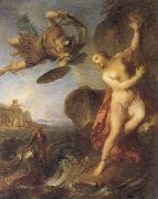 Francois Lemoine Perseus and Andromeda painting